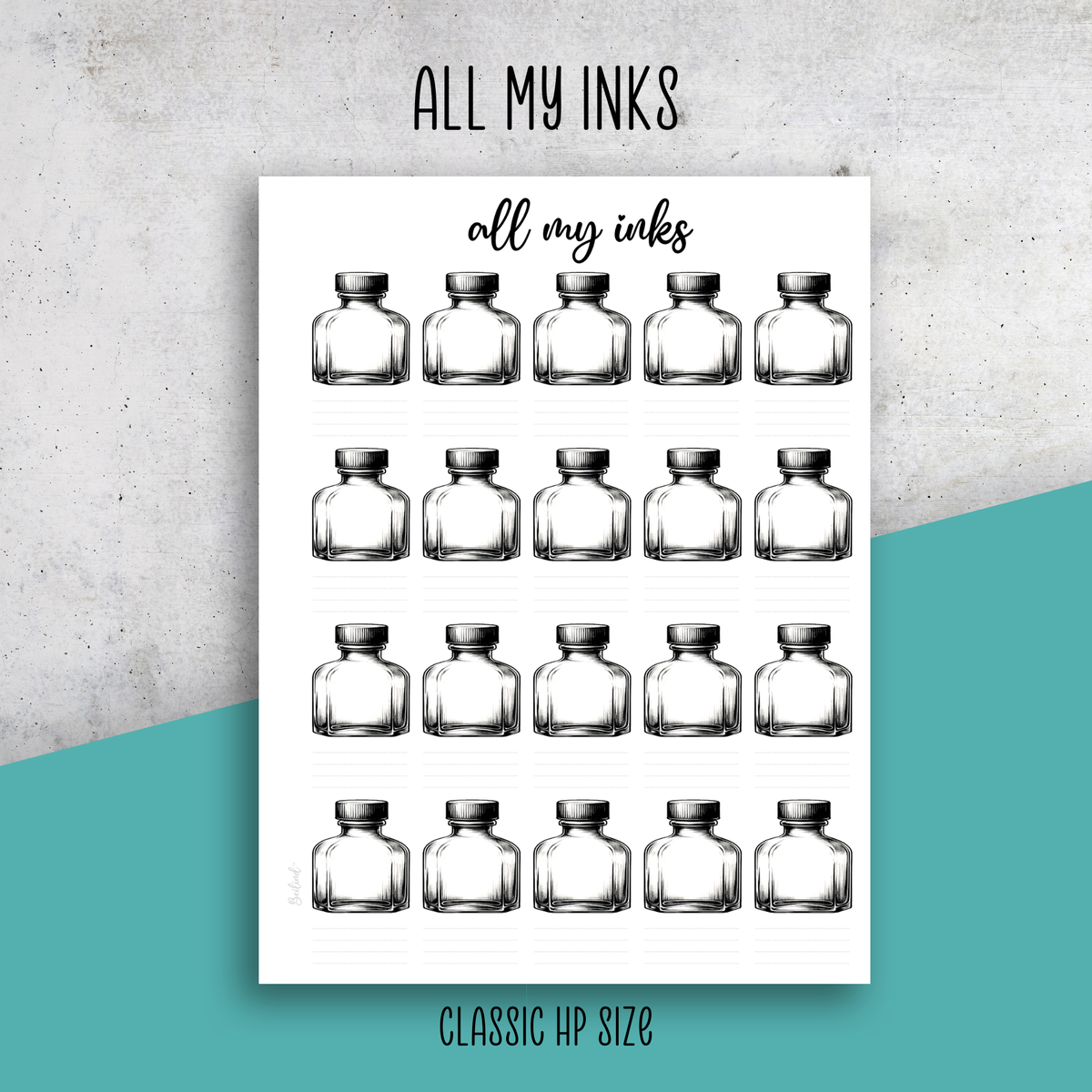 Ink Swatches No.2 with Headers Bundle