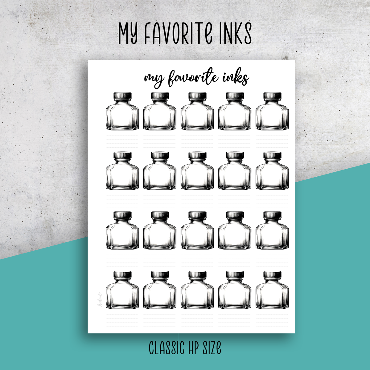 Ink Swatches No.2 with Headers Bundle