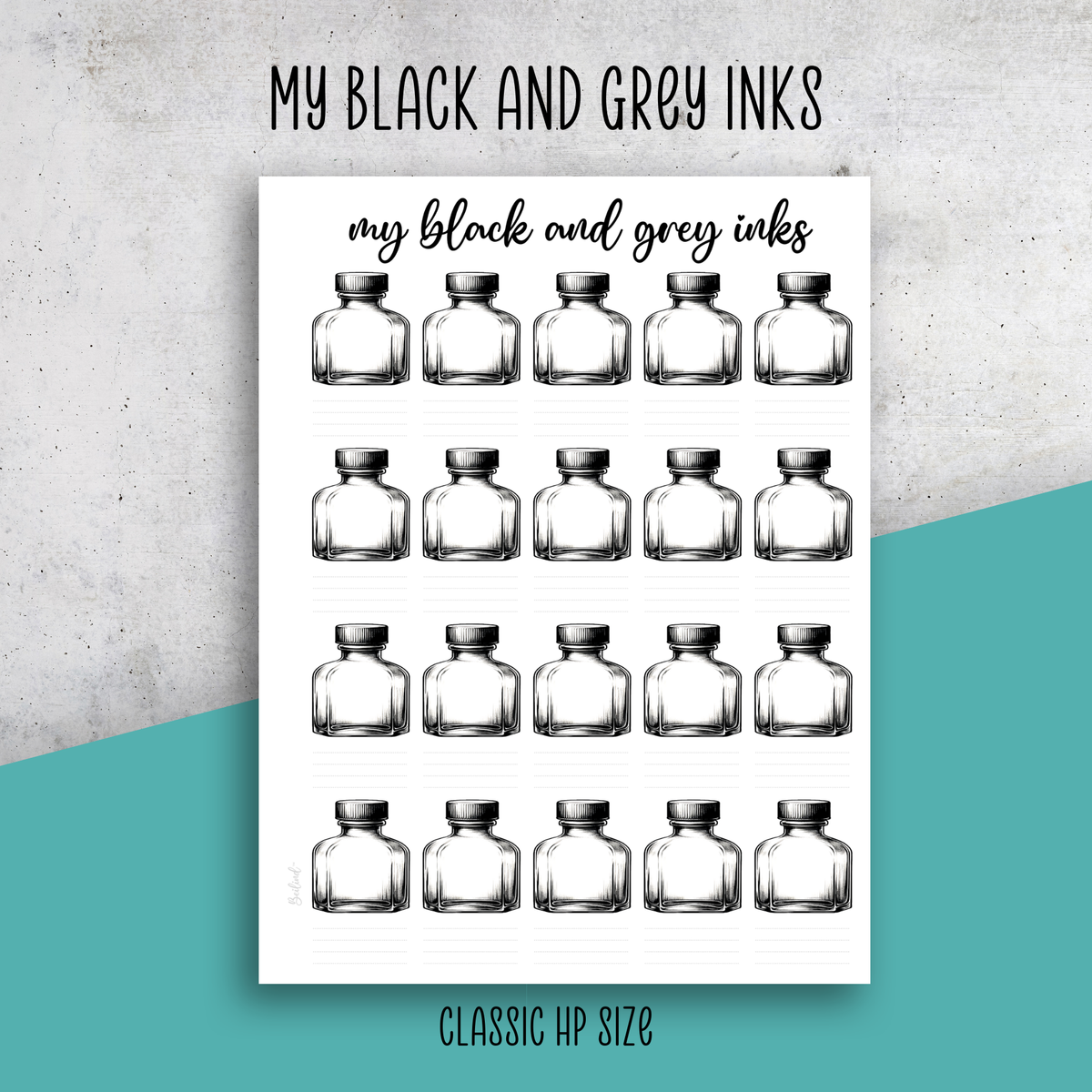 Ink Swatches No.2 with Headers Bundle