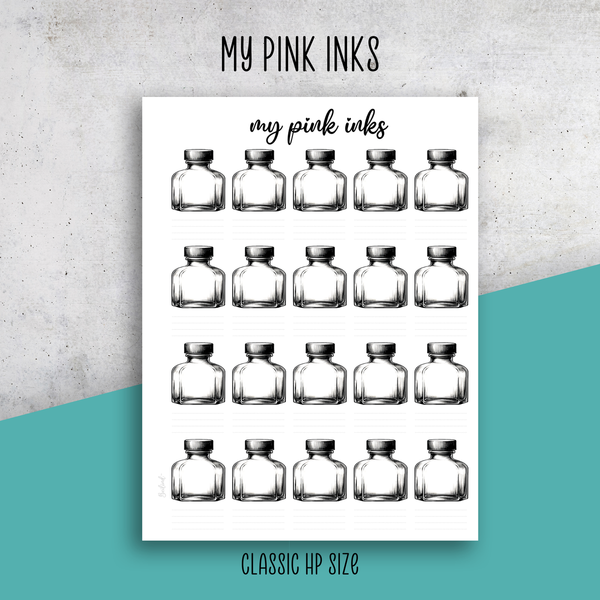 Ink Swatches No.2 with Headers Bundle